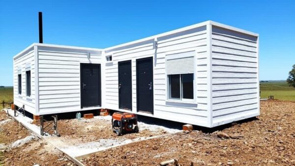 Maison Conteneur Modulaire 6x3 mètres