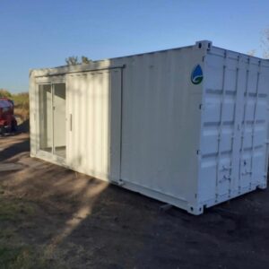 Conteneur de 20 Pieds avec Porte, Fenêtre et Salle de Bain KOMCF