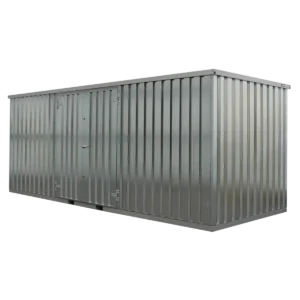Conteneur Démontable 5 x 2 m – Double porte sur côté 5 m