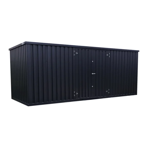 Conteneur Démontable 5 x 2 m – Double porte sur côté 5 m