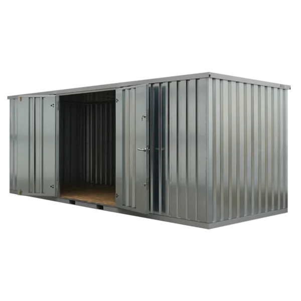 Conteneur Démontable 5 x 2 m – Double porte sur côté 5 m – Image 2