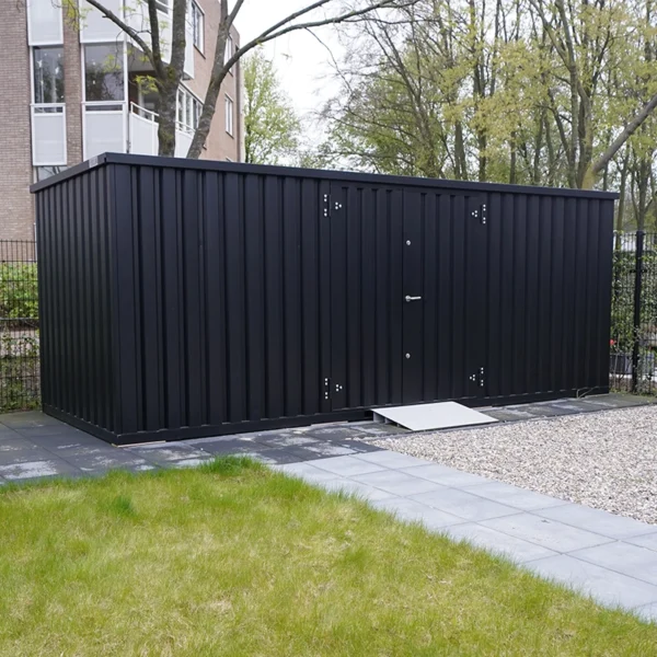Conteneur Démontable 5 x 2 m – Double porte sur côté 5 m – Image 2