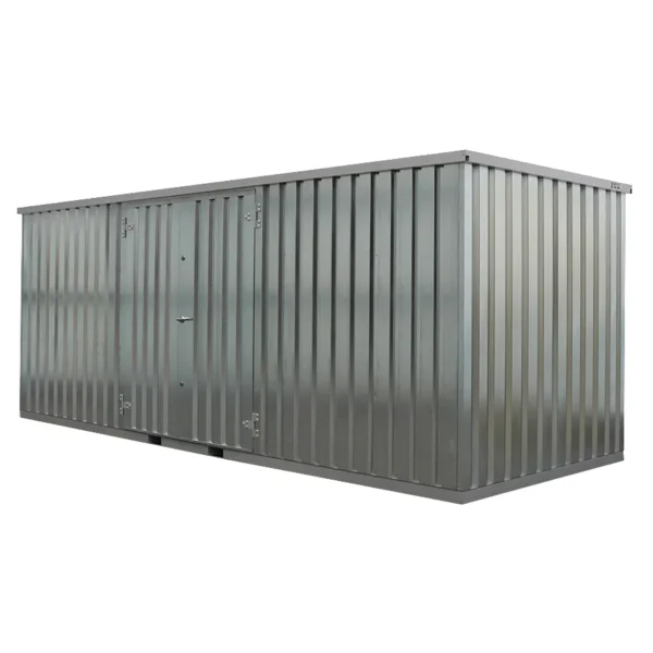 Conteneur Démontable 6 x 2 m – Double porte côté 6 m
