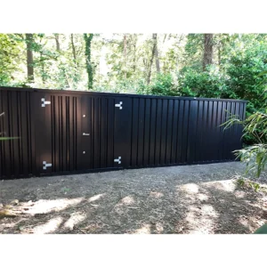 Conteneur Démontable 6 x 3 m – Modèle Standard – RAL 9005 Noir